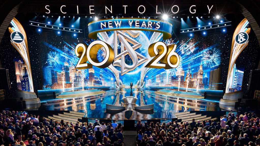 Scientology’s New Year 2026 Celebration Reviews Global Expansion and Social Programs at Los Angeles’ Shrine Auditorium