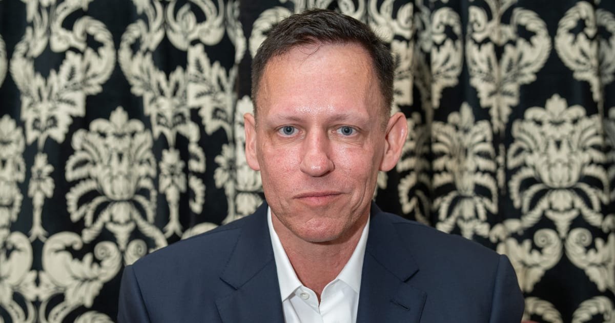 Tech billionaire and Trump ally Peter Thiel delivers Antichrist warning in Paris