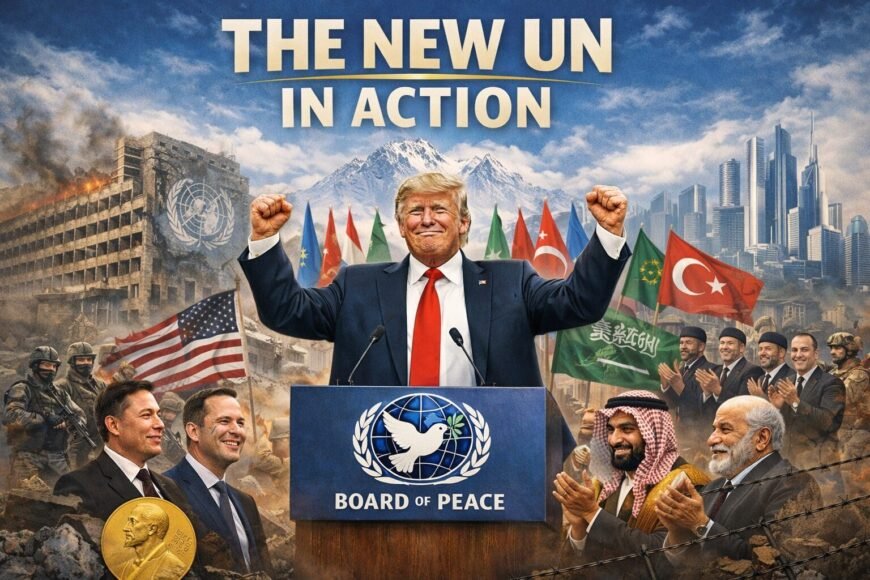 Trump’s Subliminal Message in Davos: “I Am the UN, the New UN in Action”