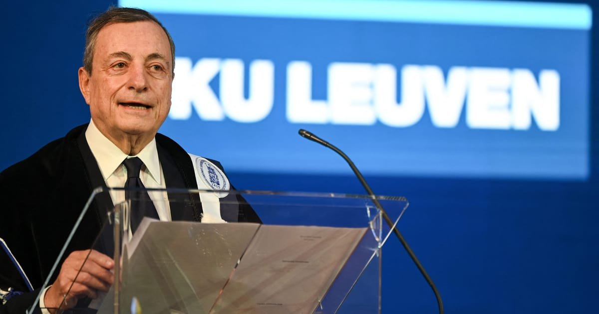Draghi: Europe Must Integrate Faster to Remain Influential Globally