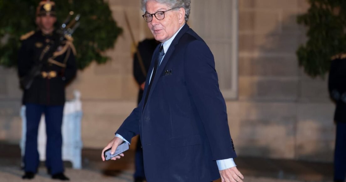 Macron Urges Trump to Remove Sanctions on Former EU Tech Chief Thierry Breton