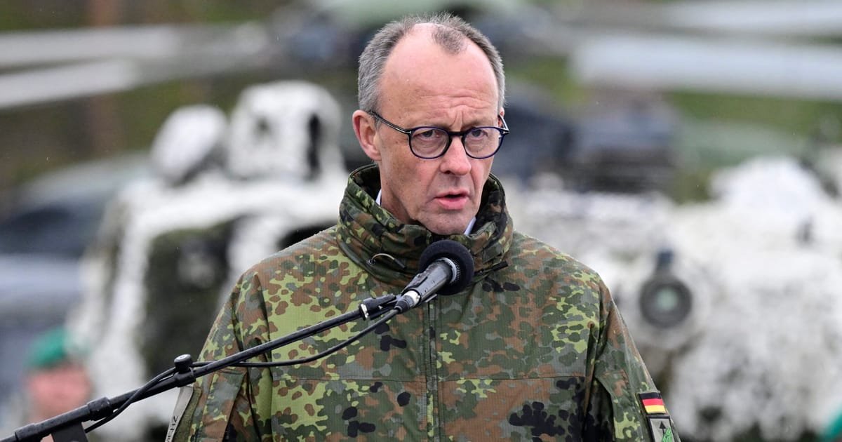 Germany’s Merz Opposes Trump on Iran War