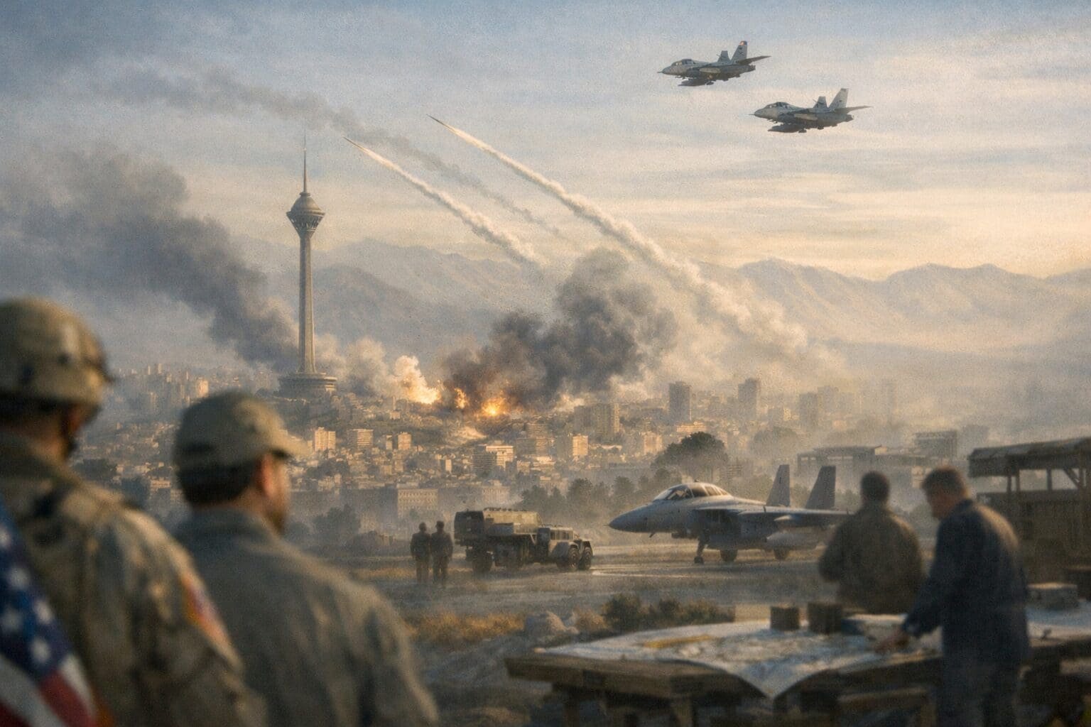 Iran Under Fire: The United States, Israel, and the War