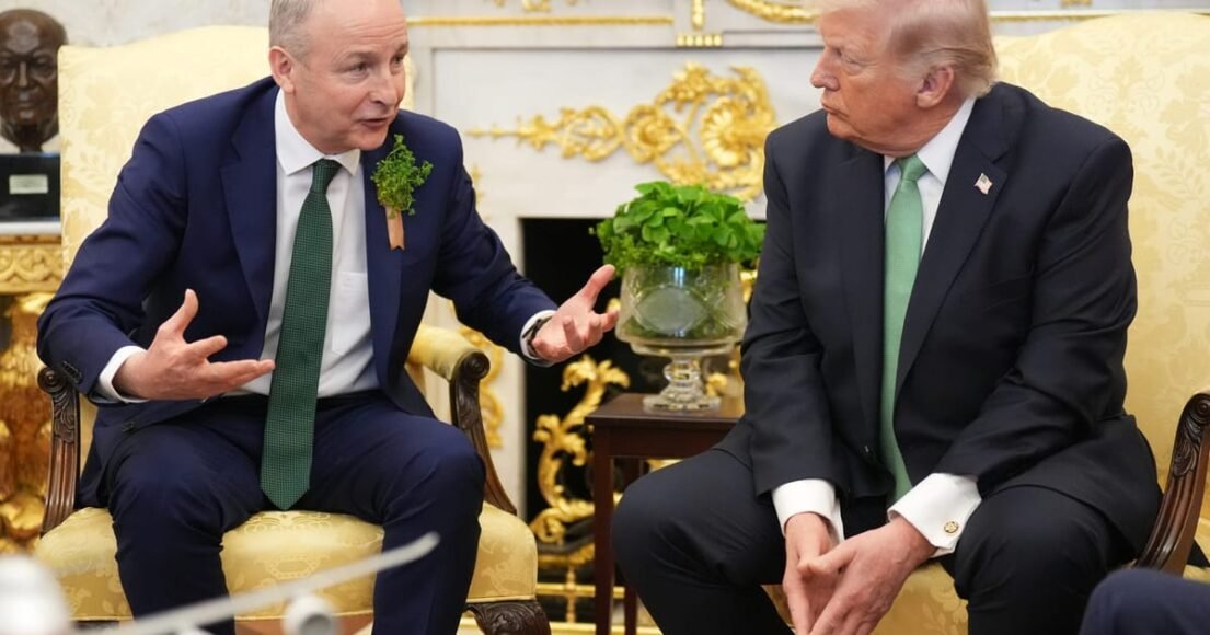 Ireland’s Leader Defends Starmer Against Trump’s Insults in White House Meeting