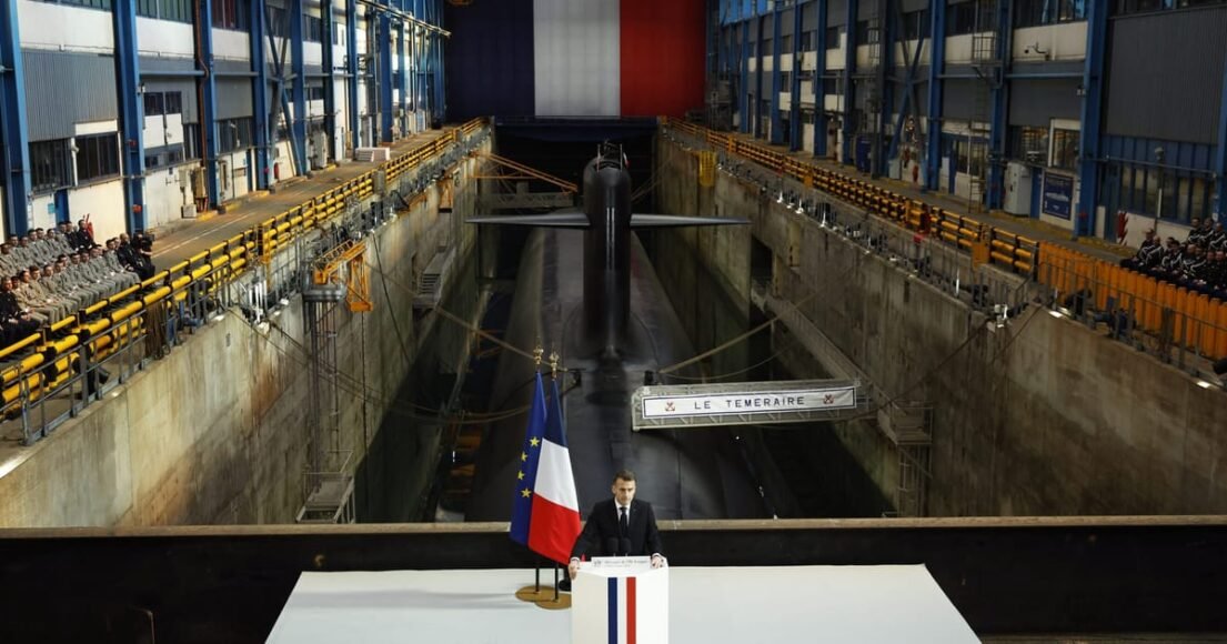 Macron Announces ‘Essential’ Increase in French Nuclear Warheads