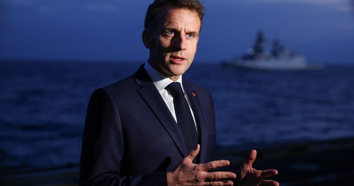 Macron: France’s Role in Middle East Remains ‘Purely Defensive’ Despite Soldier’s Death