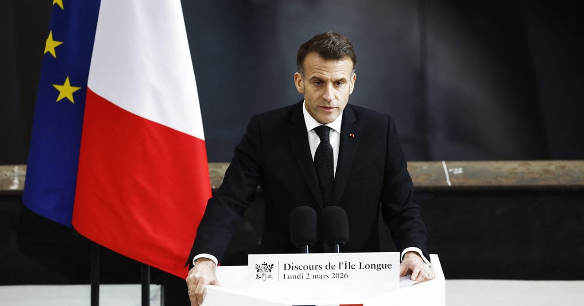 Macron: US Strikes on Iran Violate International Law