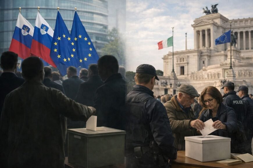 Slovenia’s Liberals Win as Italy Awaits Referendum Outcomes in European Political Shift