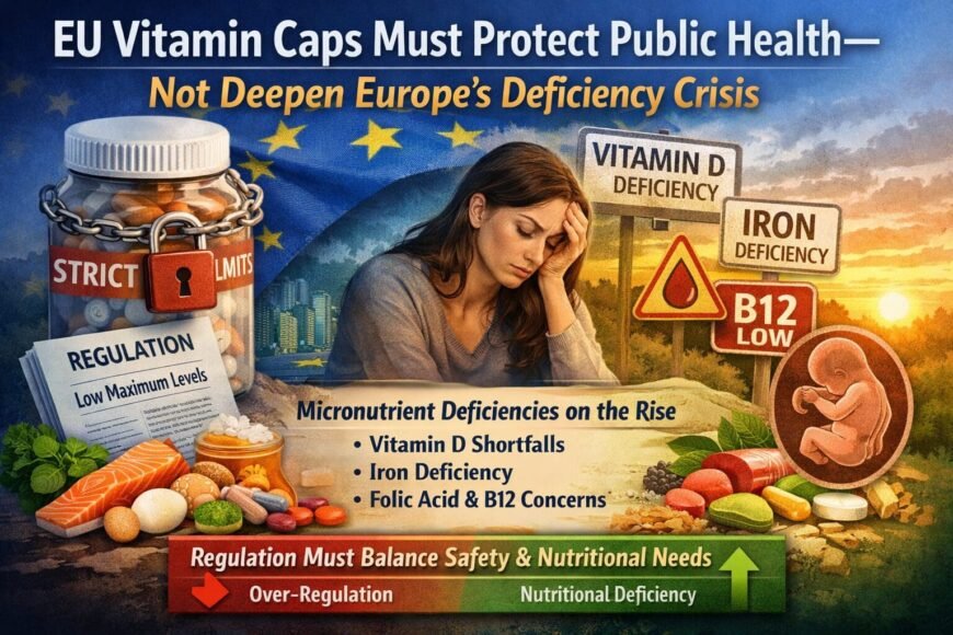 EU Vitamin Caps Must Protect Public Health—Not Worsen Europe’s Deficiency Crisis