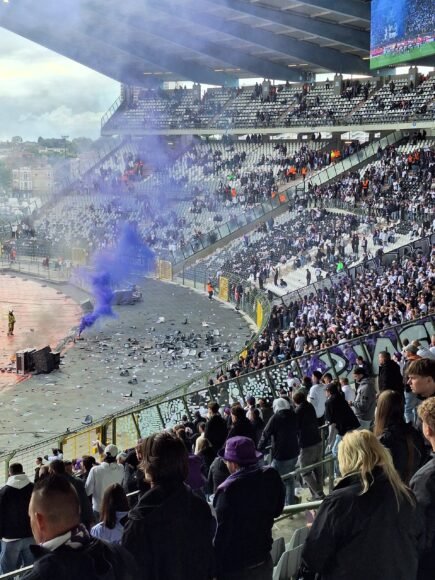 Cup Final Flares and Fire "Raise Important Security Questions"