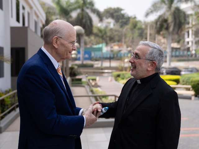 Elder Renlund and Archbishop Del Rio Reunite in Peru