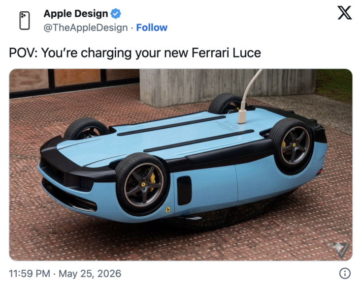 Electric Ferrari Sparks Outrage from Transport Minister and Across Italy