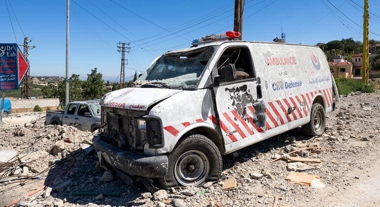 Flak Jackets and Final Goodbyes: Lebanon’s First Responders Under Fire