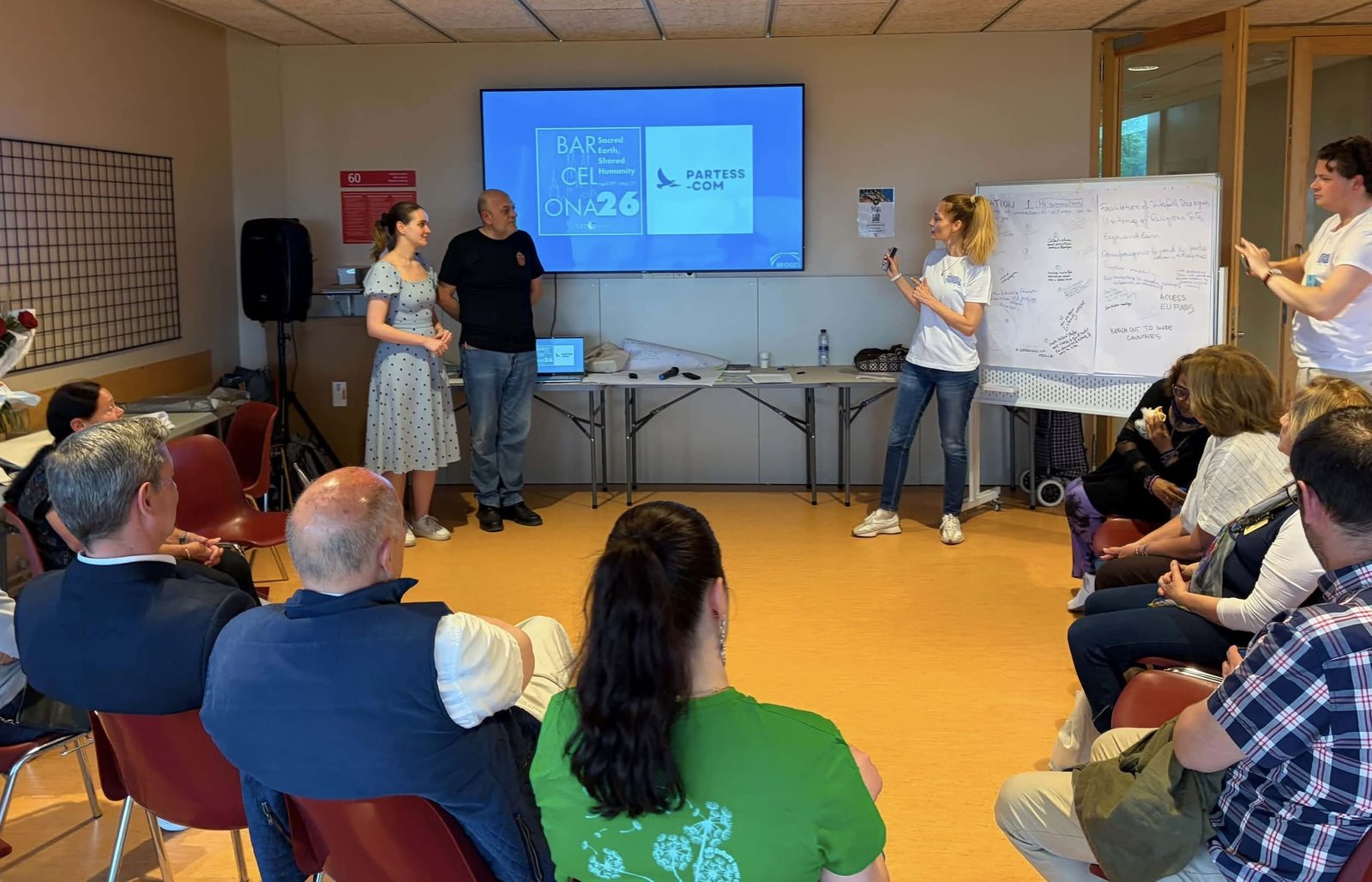 URI Europe Regional Assembly, "Sacred Earth, Shared Humanity" and the Presentation of the PARTESS-COM Project