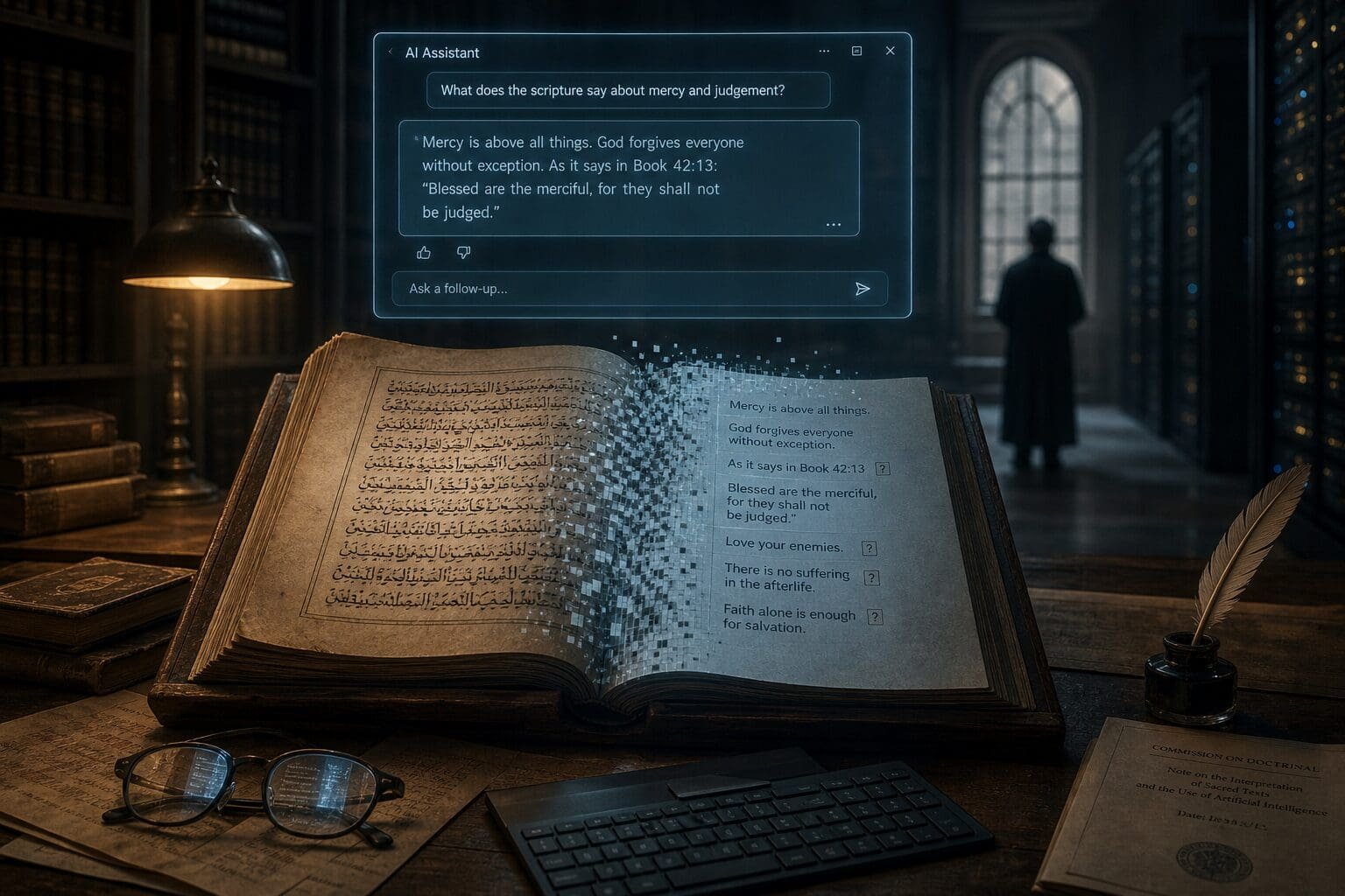 When Algorithms Analyze Scripture: The Subtle Undermining of Religious Textual Integrity