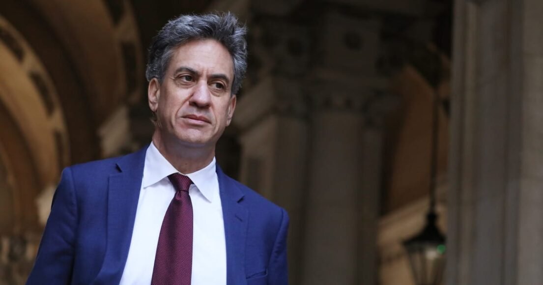 Miliband Seeks Key Role in Team Burnham; North Sea Talk Avoided.
