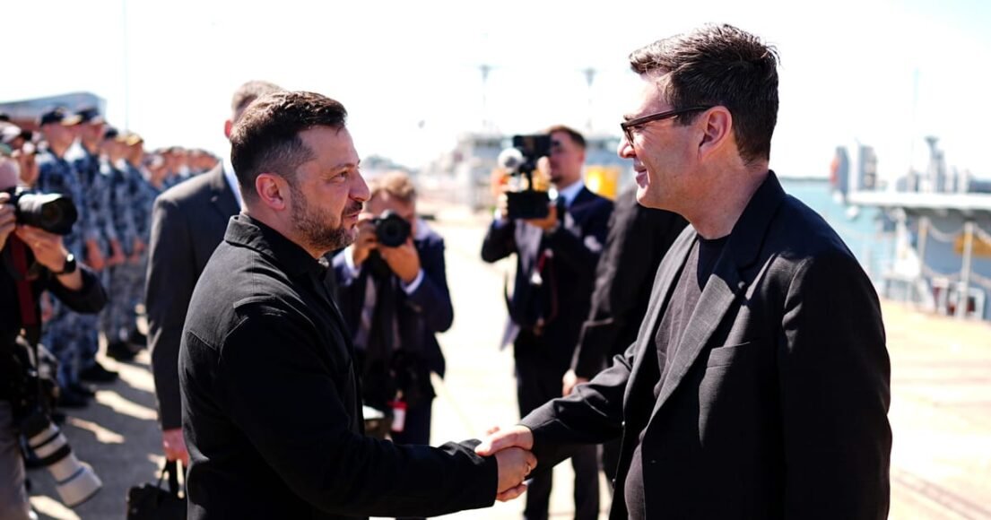 Burnham Embraces Zelenskyy in Debut on Global Stage