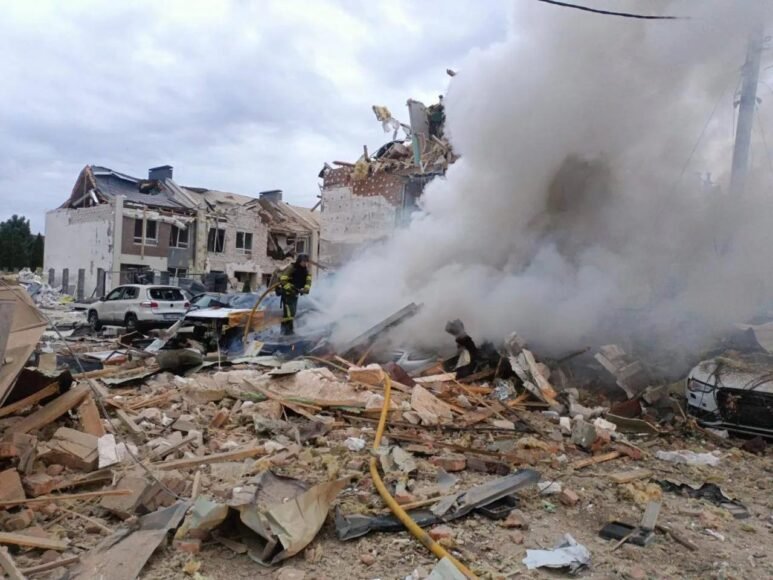 Russian Missile Strike at Defense Exhibition in Ukraine Leaves 10 Dead