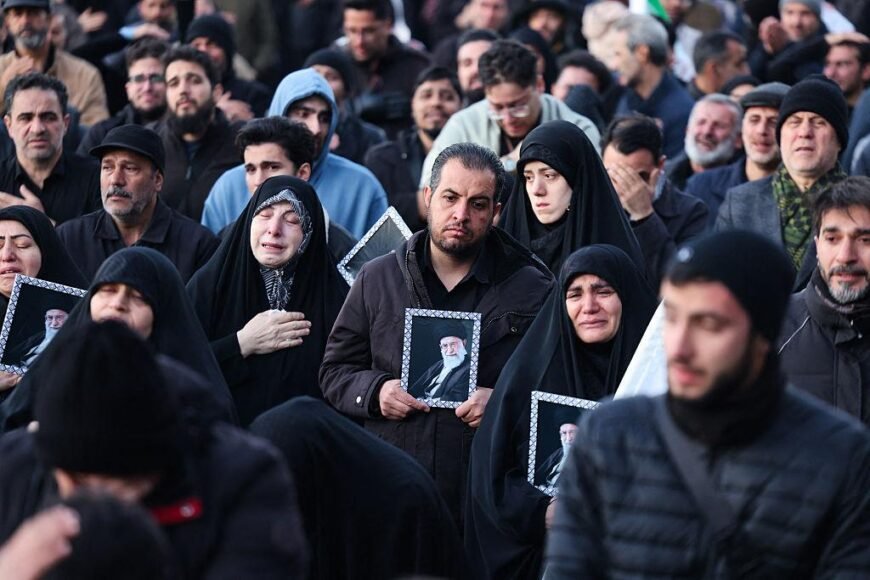 Thousands Attend Khamenei Funeral as Iran Enters National Mourning