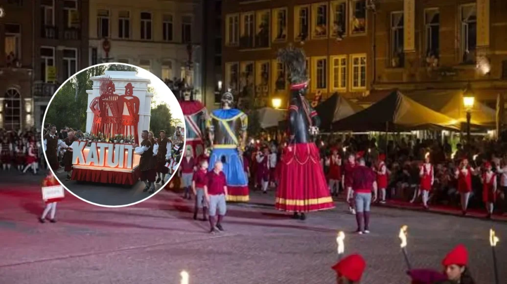 Dendermonde Cuts Katuit Giant Procession Short Due to Thunderstorms