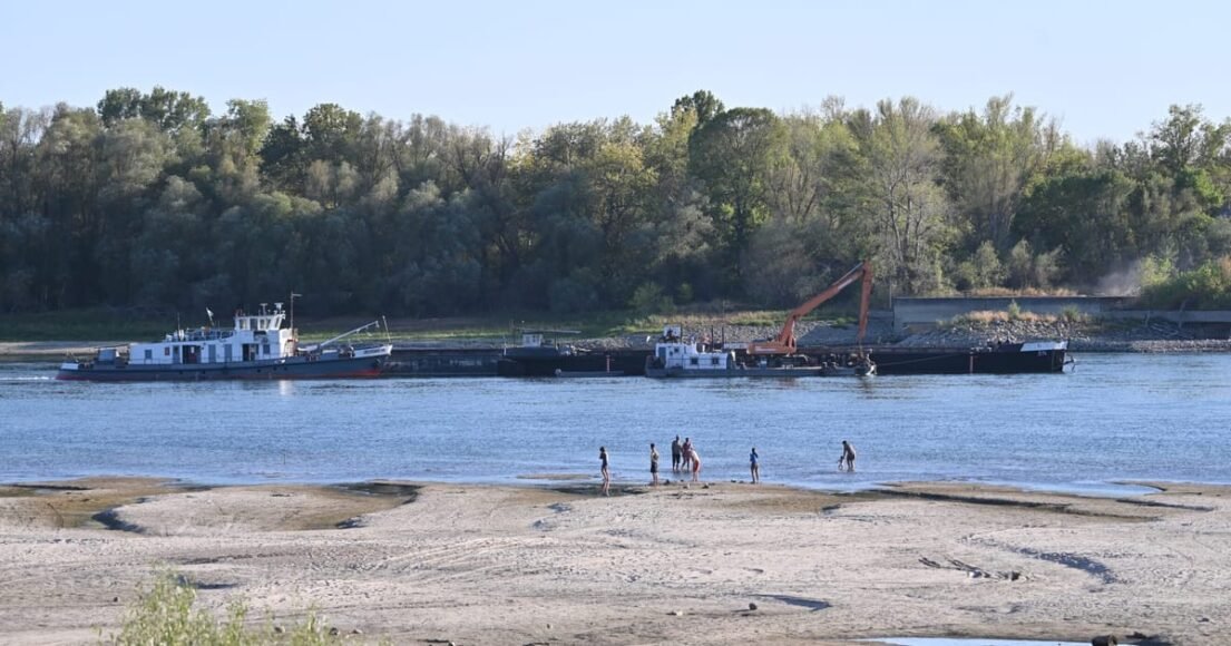 Hungary Deploys Sunken Barges to Elevate Danube River for Nuclear Plant Operation