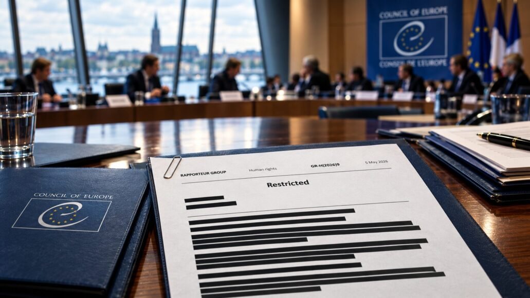 Confidential "study" used to dictate actions of the Council of Europe’s decision-making body