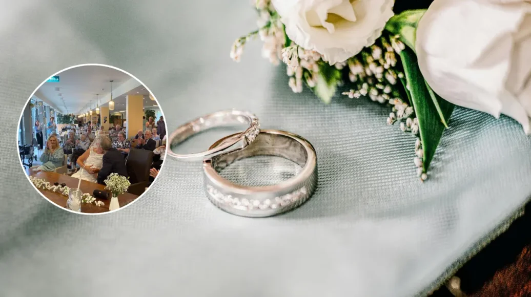 Paul and Angela, Both 67, Wed at Berings Care Centre