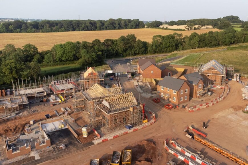 UK Construction Decline Worsens with Sharp Drop in Housebuilding, London
